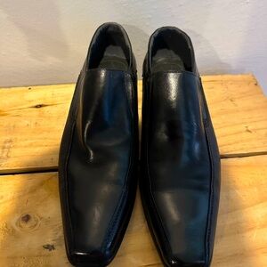 Aldo Black Leather Men's Dress Shoes size 44